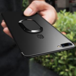 oppo系列简约磁吸指环支架手机壳