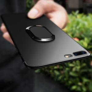 简约磁吸指环支架手机壳