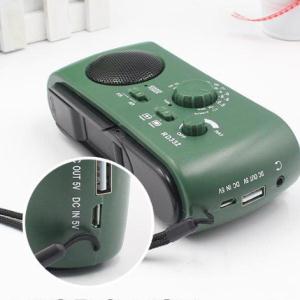 收音机 手摇发电不断电