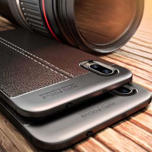 华为全系列手机创意皮纹保护套